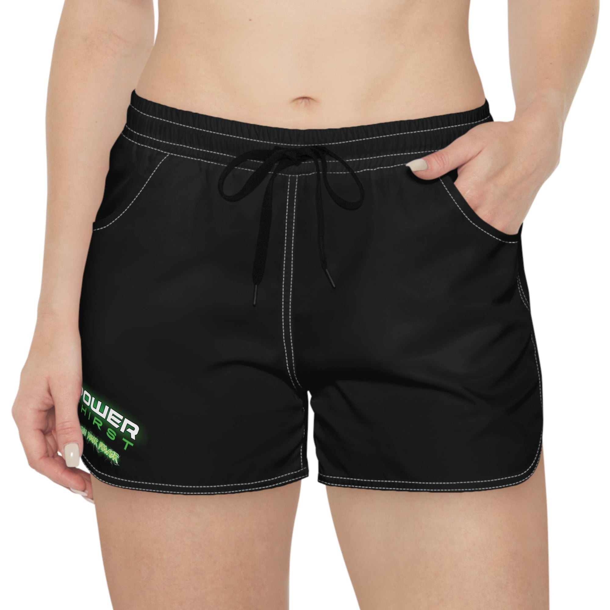 POWER THIRST ASS - ault Women's Gym Shorts - Power Thirst