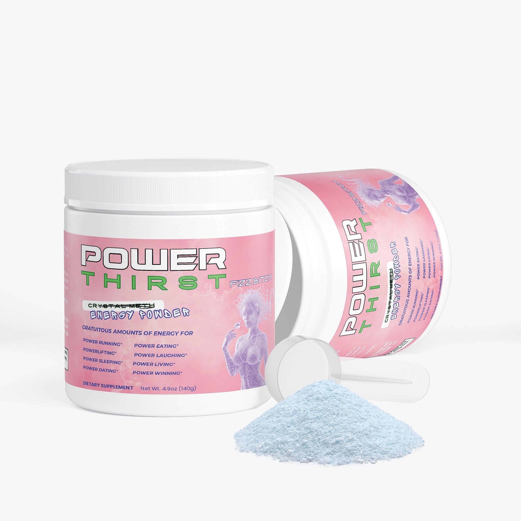 POWER THIRST Energy Powder - Fizz Bitch - Power Thirst