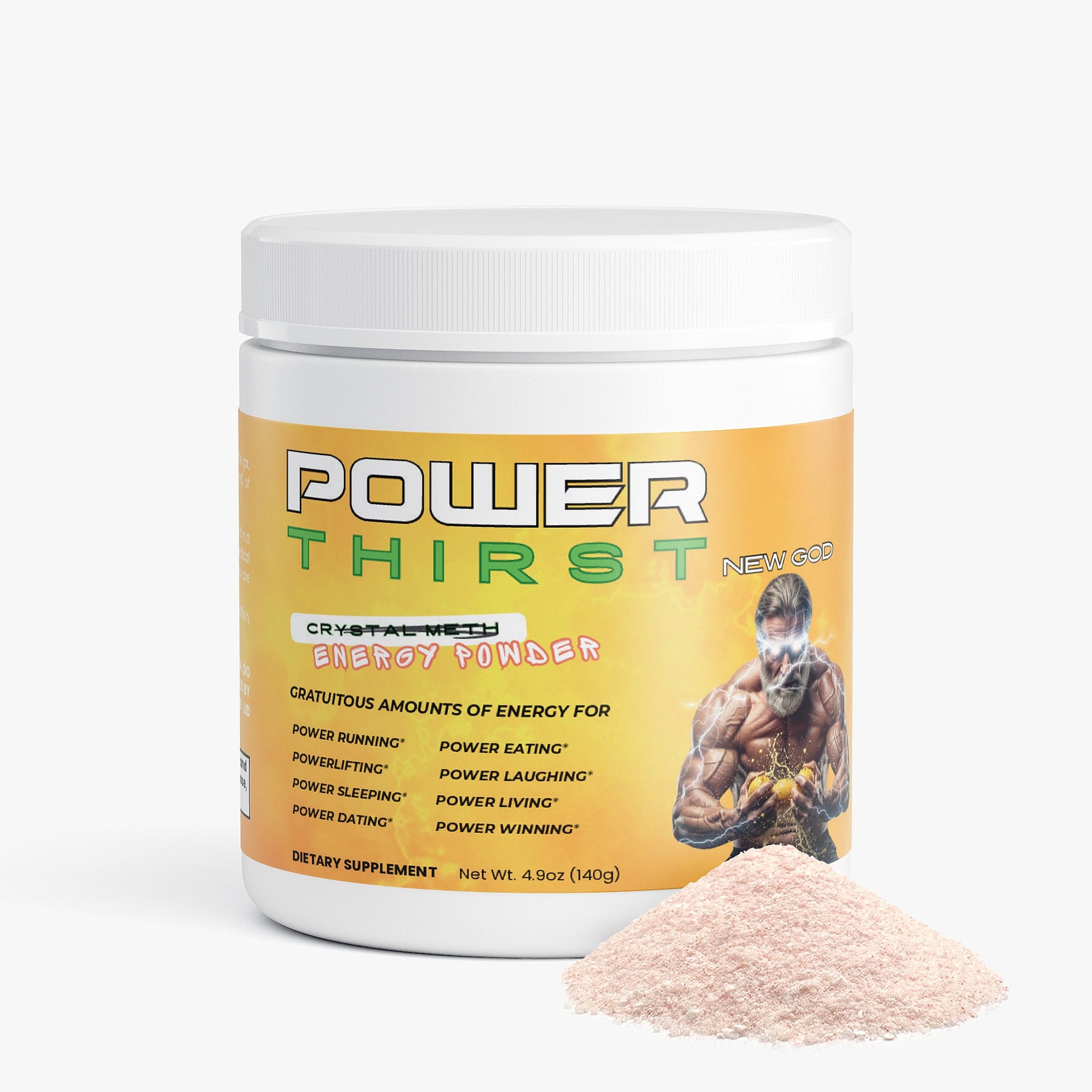 POWER THIRST Energy Powder - New God - Power Thirst