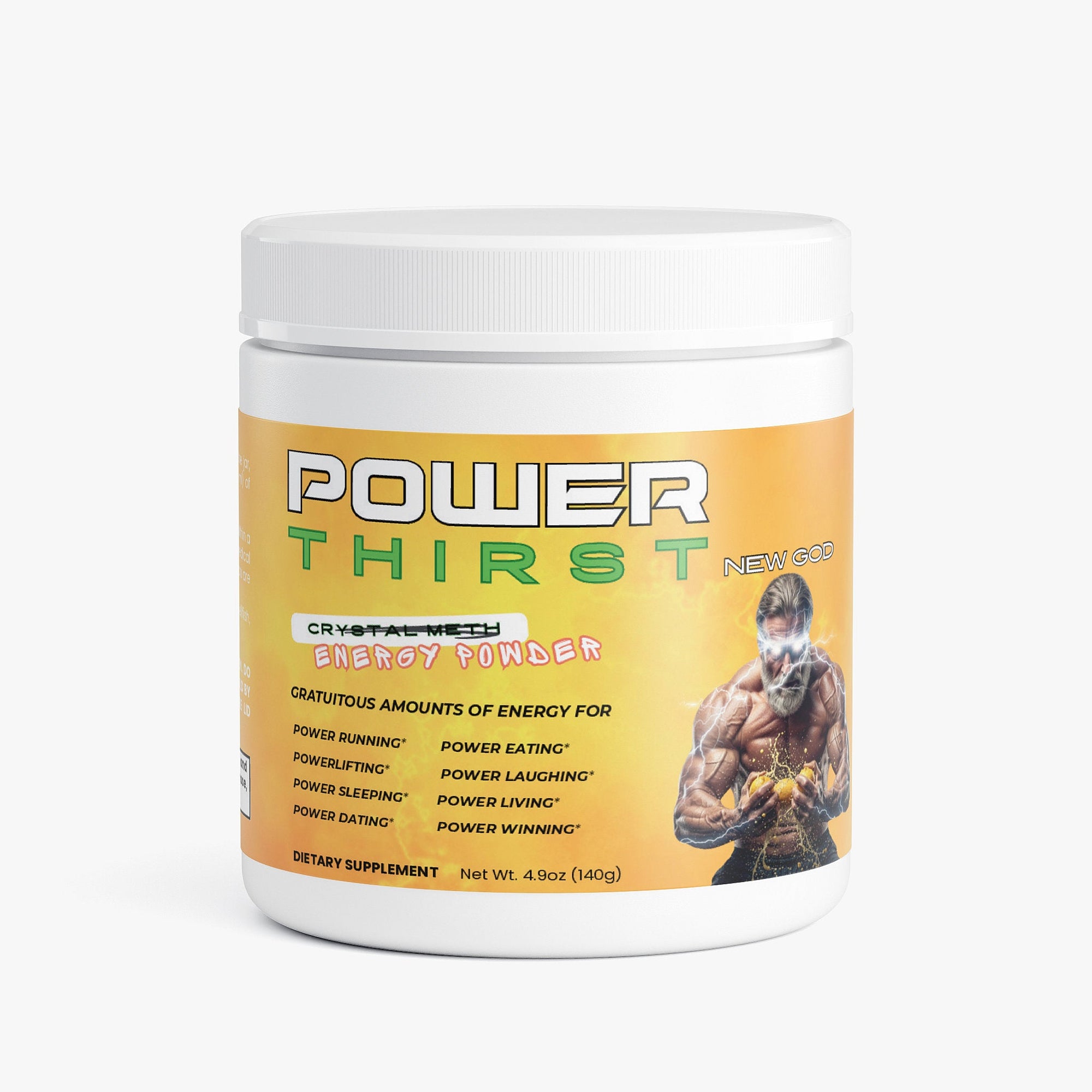 POWER THIRST Energy Powder - New God - Power Thirst