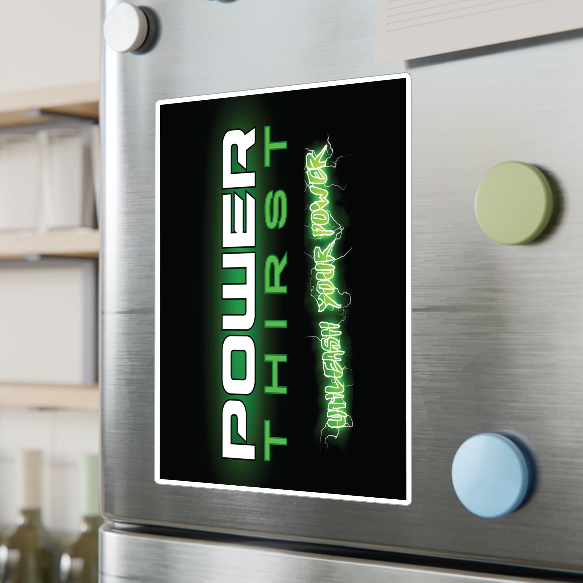 POWER THIRST Mark of the Manic Vinyl Decal - Power Thirst