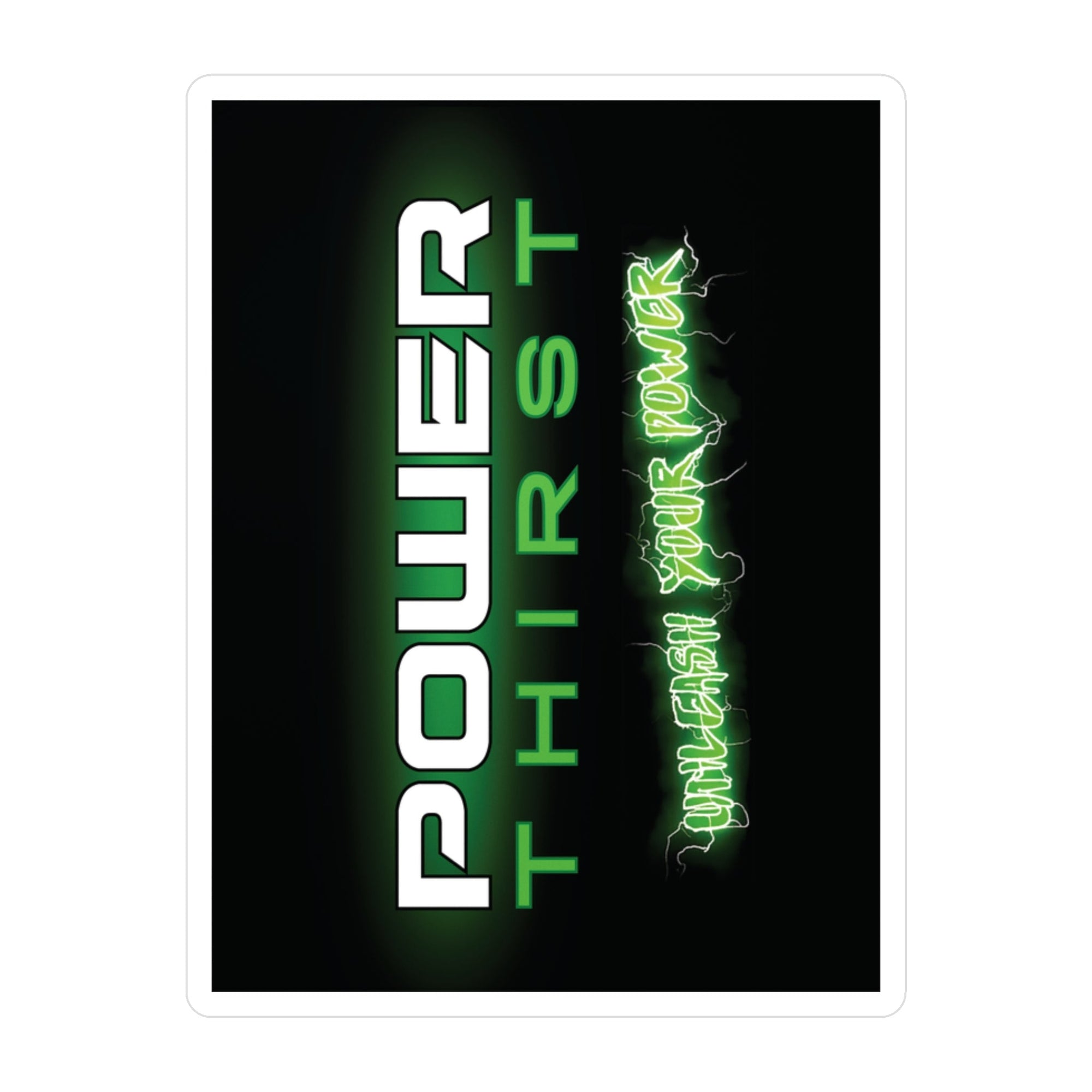 POWER THIRST Mark of the Manic Vinyl Decal - Power Thirst