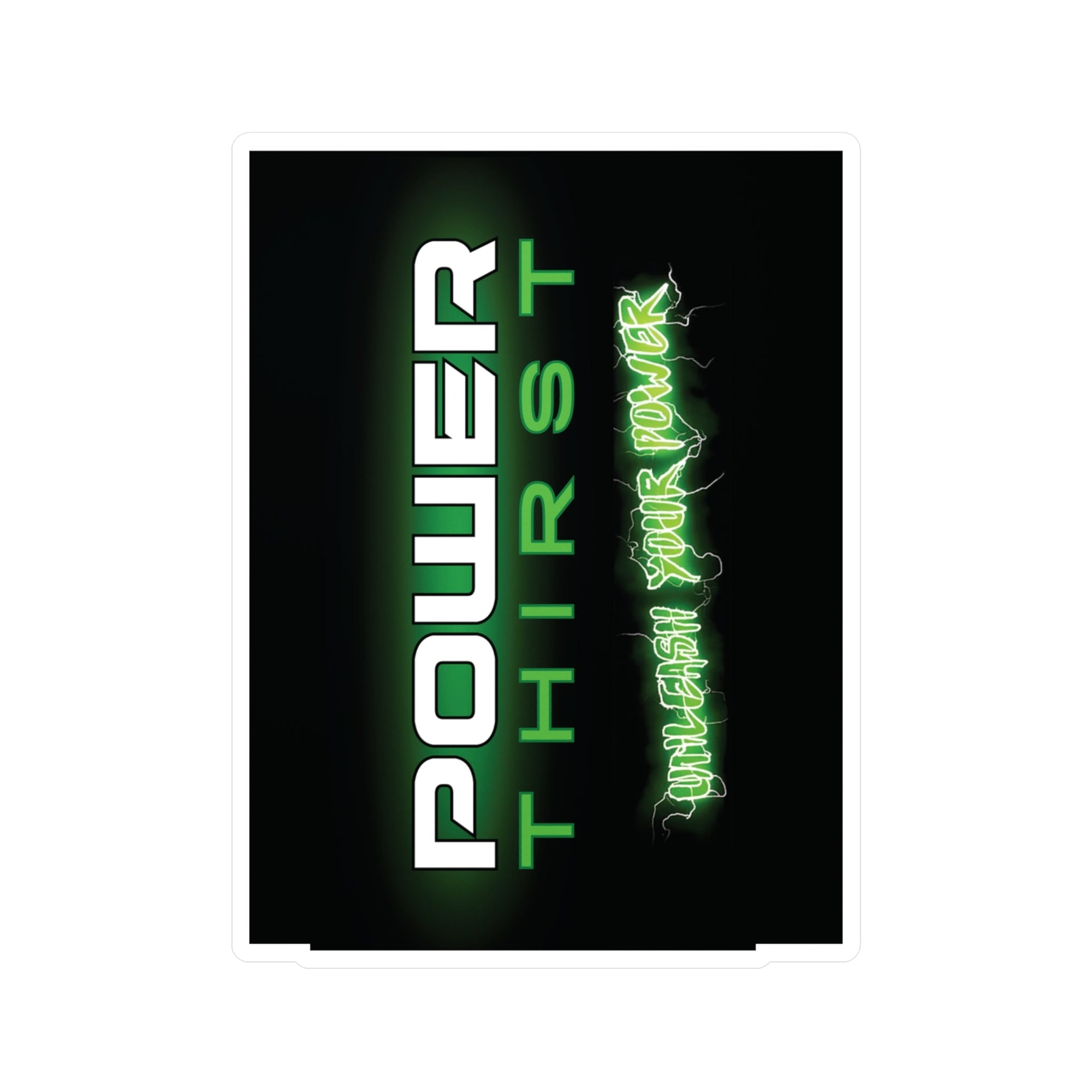 POWER THIRST Mark of the Manic Vinyl Decal - Power Thirst