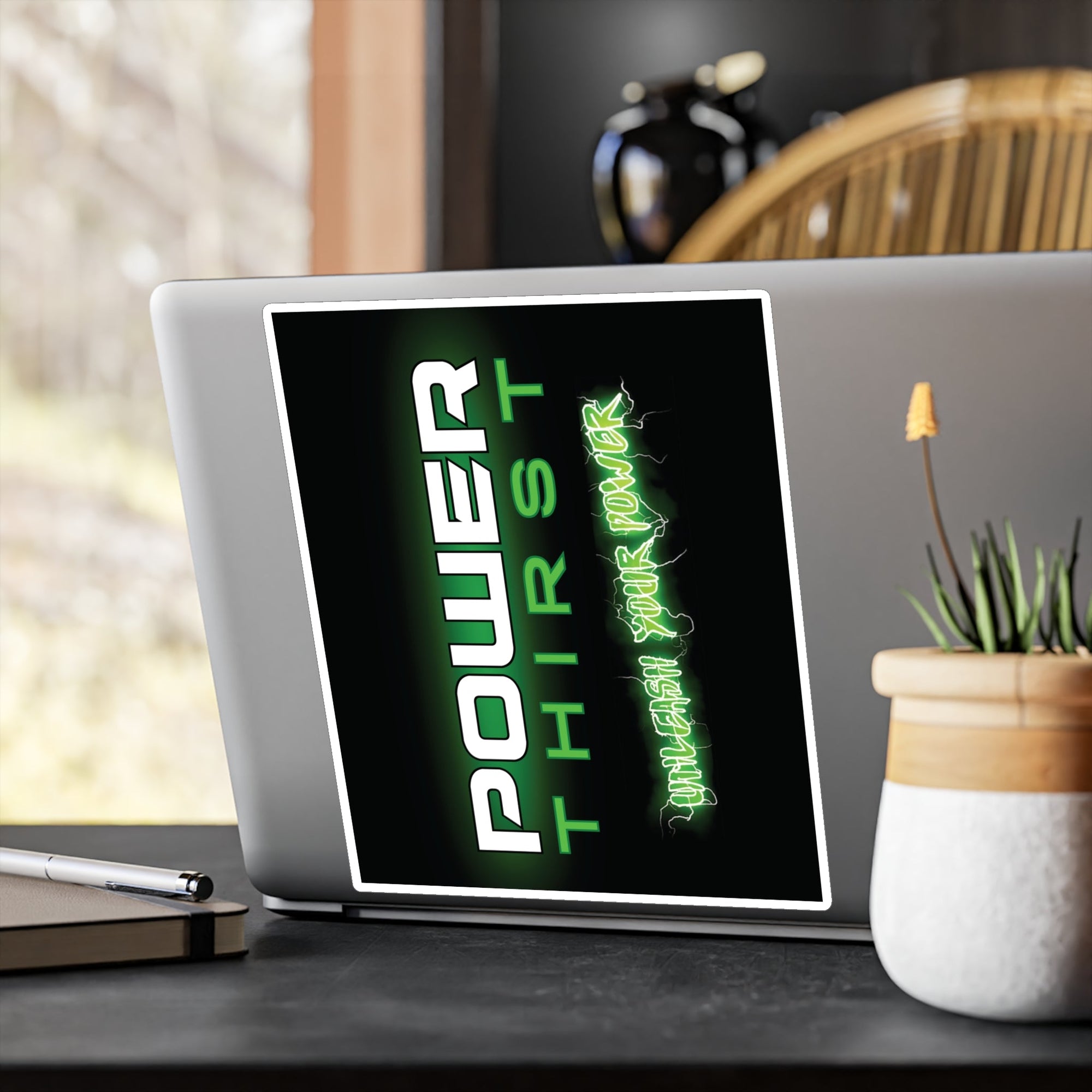 POWER THIRST Mark of the Manic Vinyl Decal - Power Thirst