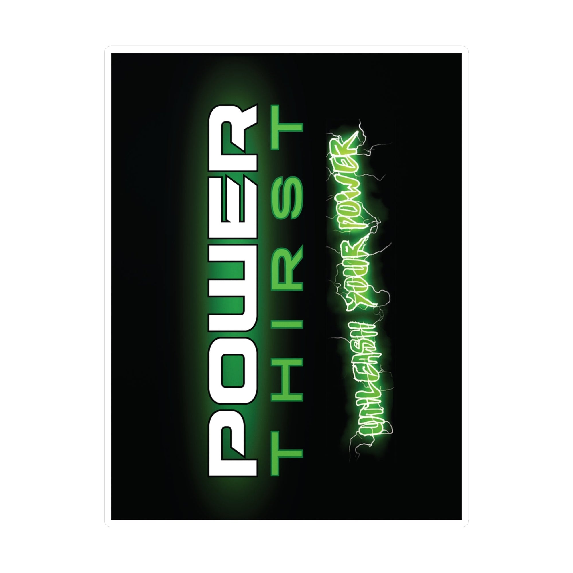 POWER THIRST Mark of the Manic Vinyl Decal - Power Thirst